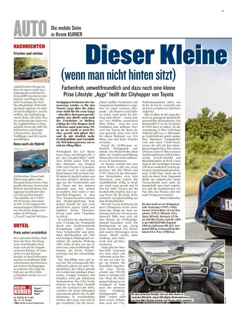 Berliner Kurier 08.06.2019