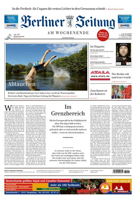 Berliner Zeitung 08.06.2019
