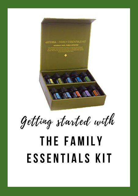Getting started with the Family essentials kit PDF