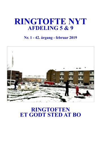 Ringtofte Nyt nr. 1 - 2019 - enkeltsidet