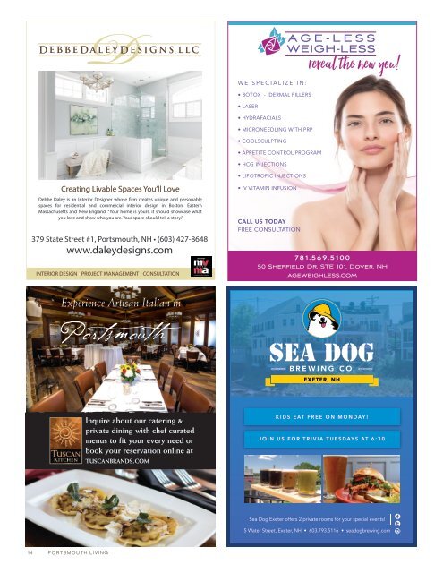 Portsmouth Living Magazine June 2019 