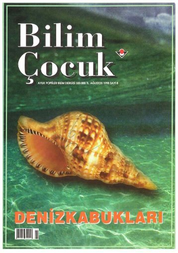 Bilim Çocuk Dergisi ağustos 1998