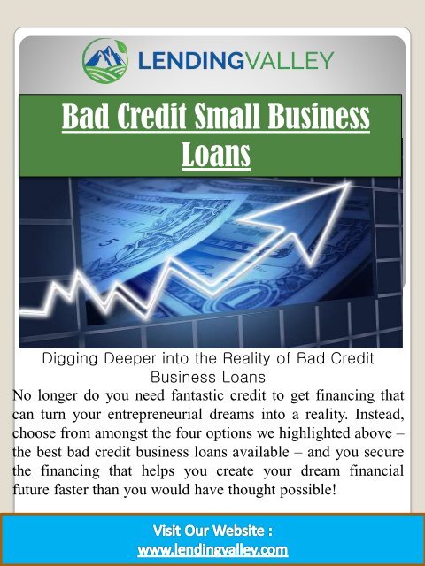 Small Business Loan By Lending Valley