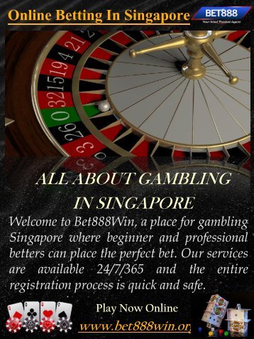 Online Betting In Singapore