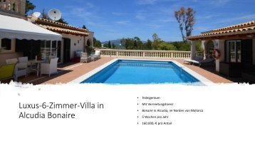 Villa Mallorca Bonaire DEU Teileigentum