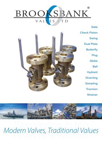 Brooksbank Valves Brochure 2019