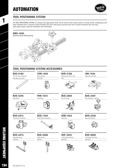 SPW Product Catalogue  2019