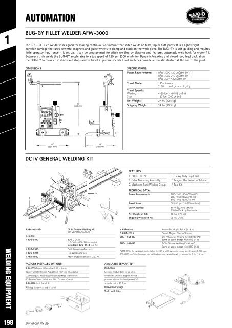 SPW Product Catalogue  2019