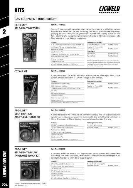 SPW Product Catalogue  2019