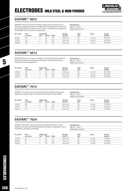 SPW Product Catalogue  2019