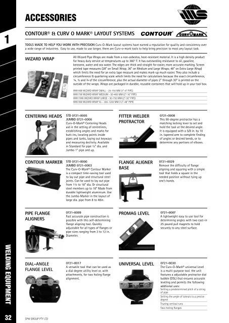 SPW Product Catalogue  2019