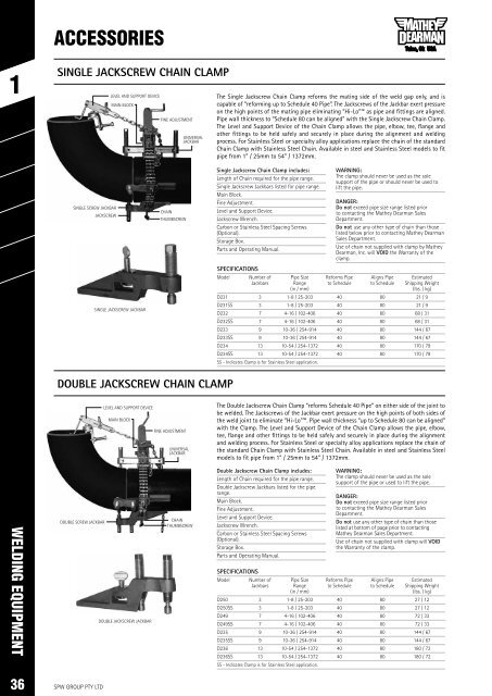 SPW Product Catalogue  2019