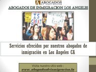 Abogados De Inmigracion Los Angeles