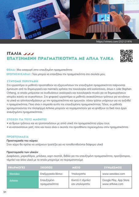 App Your School | Εκπαιδευτικό Εγχειρίδιο 2019