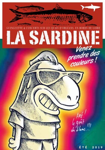 Guinguette La Sardine Orléans programme 2019
