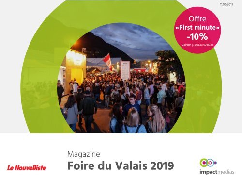 NOUVELLISTE_MAGAZINE_FoireduValais_2019_firstminute