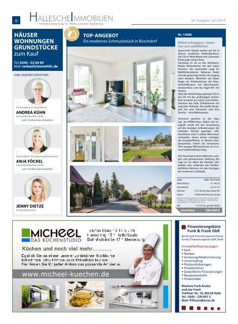 Hallesche Immobilien Zeitung Ausgabe 84 Juni 2019