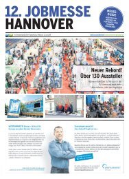 Der Messe-Guide zur 12. jobmesse hannover