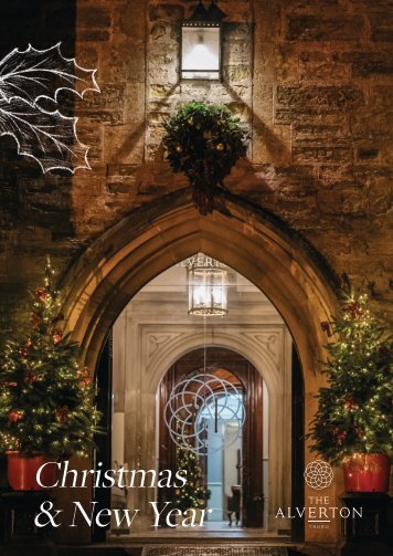 Alverton Christmas breaks brochure