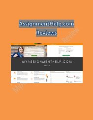 Know about myassignmenthelp