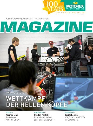 MOTOREX Magazine 2017 109 AT