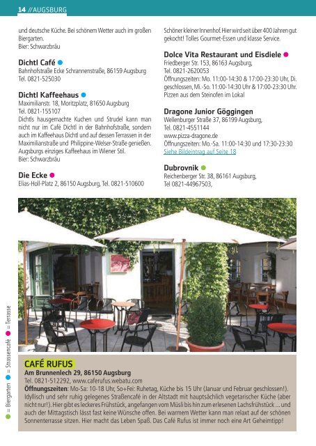 Biergarten-Guide Augsburg 2019