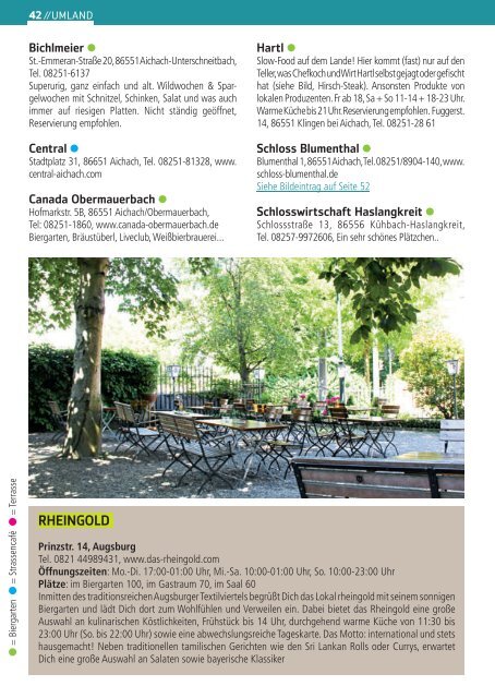 Biergarten-Guide Augsburg 2019