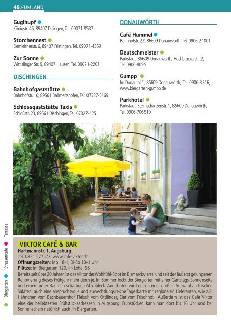 Biergarten-Guide Augsburg 2019