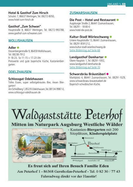 Biergarten-Guide Augsburg 2019