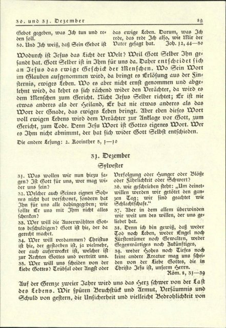 Das Kirchenbuch für die Gemeinde