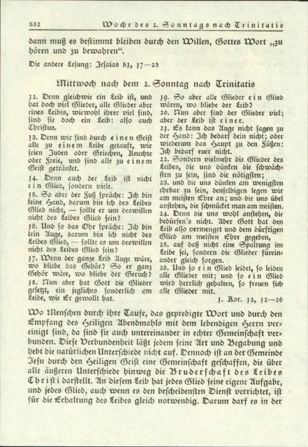 Das Kirchenbuch für die Gemeinde