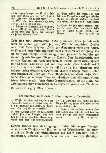 Das Kirchenbuch für die Gemeinde