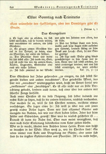 Das Kirchenbuch für die Gemeinde