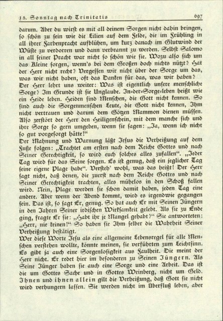 Das Kirchenbuch für die Gemeinde