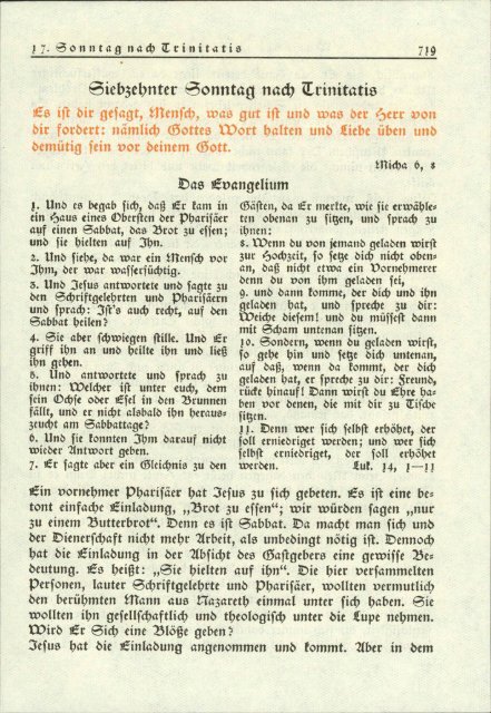 Das Kirchenbuch für die Gemeinde