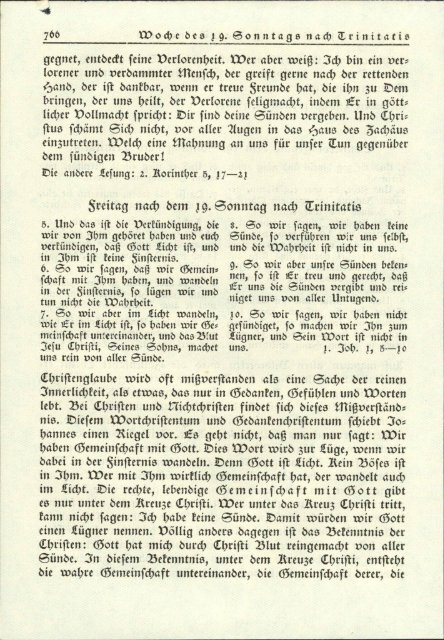 Das Kirchenbuch für die Gemeinde