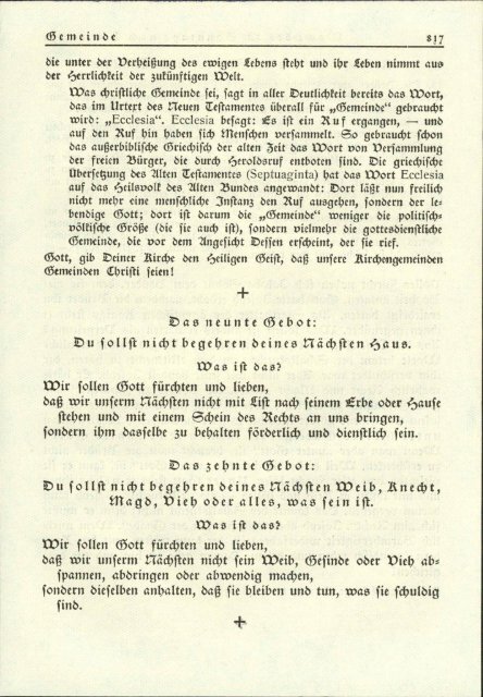 Das Kirchenbuch für die Gemeinde