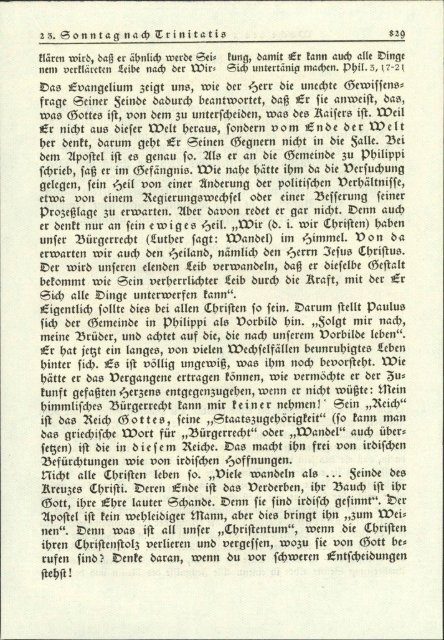 Das Kirchenbuch für die Gemeinde