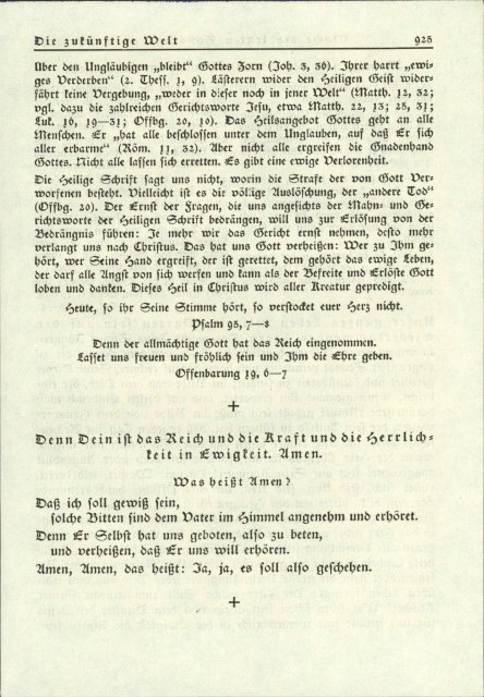 Das Kirchenbuch für die Gemeinde