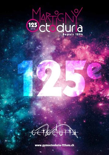 125 ans Octoduria - Carnet