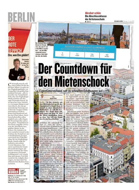 Berliner Kurier 11.06.2019