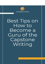 capstone research paper