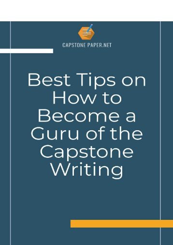 capstone research paper