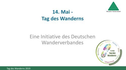 Tag des Wanderns 2019 Impressionen