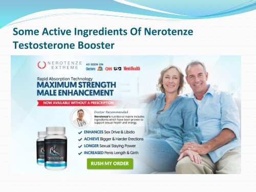  Fast-Acting Formula of Nerotenze Testosterone  For Long-Lasting Erections!