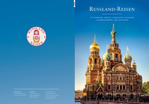 Russland-Reisen-Katalog 2020