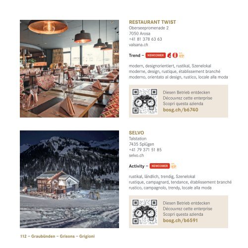 Best of Swiss Gastro Dining Guide 2019