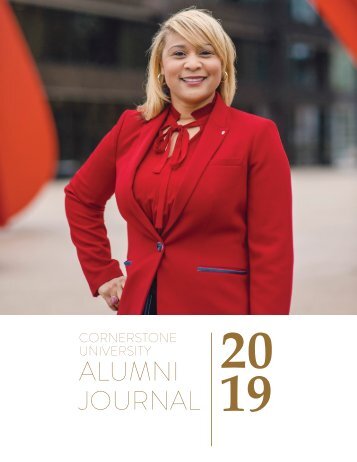 Cornerstone University Alumni Journal 2019