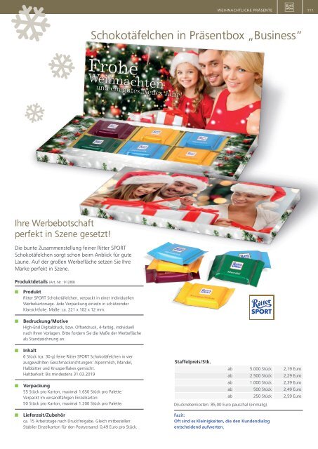 VIP Präsent - CD Lux Advent und Weihnachten 2019