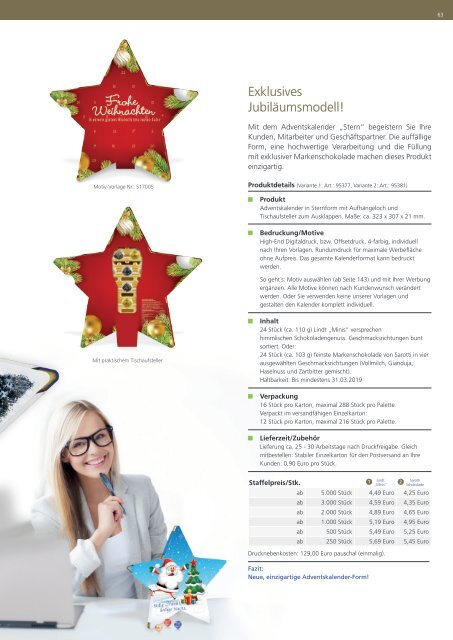 VIP Präsent - CD Lux Advent und Weihnachten 2019